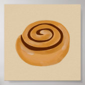 Cinnamon Roll Poster (Voorkant)
