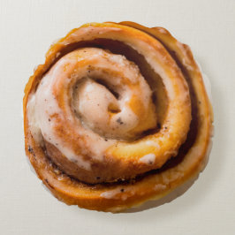 Cinnamon Roll Rond Kussen