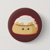 Cinnamon Roll Ronde Button 5,7 Cm (Voorkant)