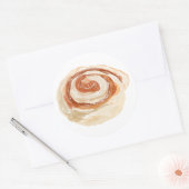 Cinnamon Roll Ronde Sticker (Envelop)