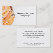 Cinnamon Roll Visitekaartje (Voorkant / Achterkant)