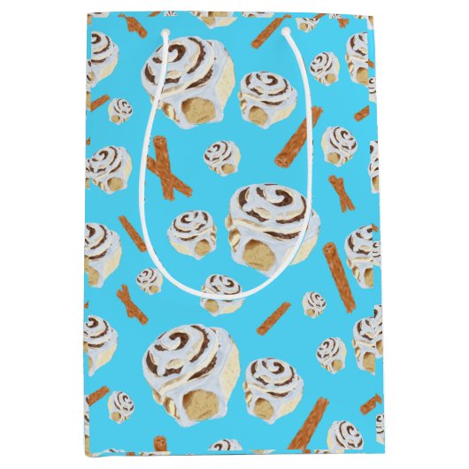 Cinnamon Rolls and Sticks Gift Bag Medium Cadeauzakje (Voorkant)