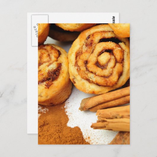 Cinnamon Rolls Briefkaart (Voorkant / Achterkant)