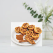 Cinnamon Rolls Briefkaart (Staand voorkant)