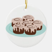 Cinnamon Rolls Keramisch Ornament (Voorkant)