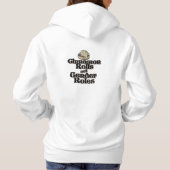 Cinnamon Rolls niet genderrollen Hoodie (Achterkant)