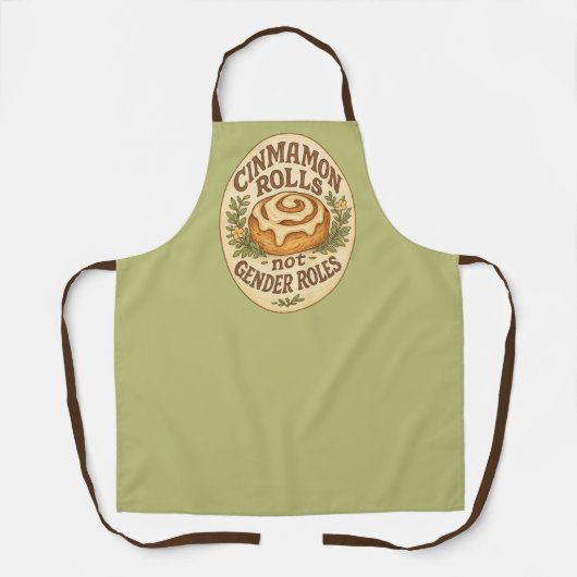 Cinnamon Rolls niet genderrollen Schort (Voorkant)