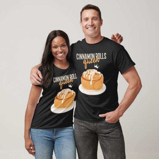 Cinnamon Rolls Queen Cinnamon Roll Baking T-shirt (Unisex)