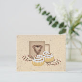 Cinnamon Rolls Recipcard Briefkaart (Staand voorkant)