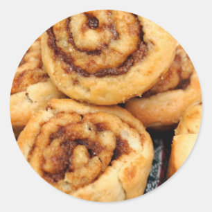 Cinnamon Rolls Ronde Sticker