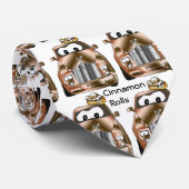 Cinnamon Rolls (Royce)-Stropdas Stropdas (Opgerold)