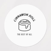 Cinnamon rolt het beste van allen labels (Design 1)