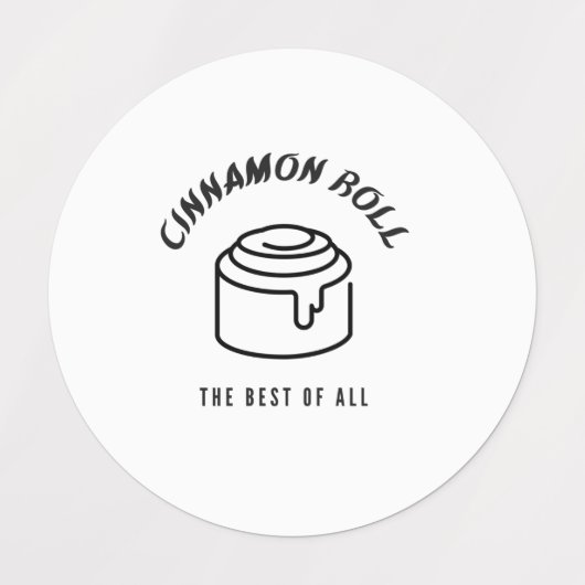 Cinnamon rolt het beste van allen labels (Design 1)