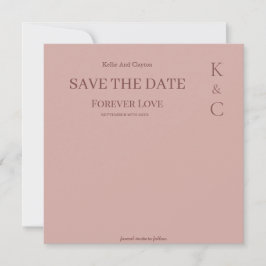 Cinnamon Roos Forever Love Wedding Save the Date