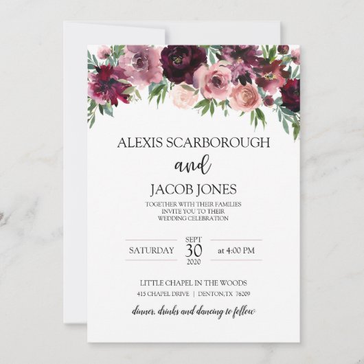 Cinnamon Roos Weddenschap Kaart (Voorkant)