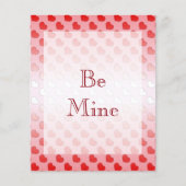 Cinnamon Snoep Harten rood en roze Flyer (Voorkant)