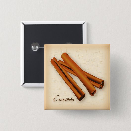 Cinnamon Spice Button (Voorkant /achterkant)