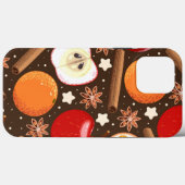 Cinnamon Spice Kerstmis iPhone Case Mate (Achterkant (horizontaal))