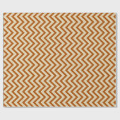 Cinnamon Spice Moods Chevrons Cadeaupapier (Vlak)