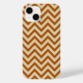 Cinnamon Spice Moods Chevrons Case-Mate iPhone Case (Achterkant)