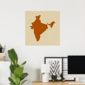 Cinnamon Spice Moods India Poster (Thuiskantoor)