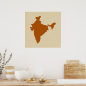 Cinnamon Spice Moods India Poster (Keuken)