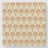 Cinnamon Spice Moods Palm Stenen Onderzetter (Voorkant)