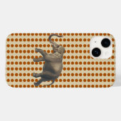 Cinnamon Spice Moods Stippen met olifant Case-Mate iPhone Case (Achterkant (horizontaal))