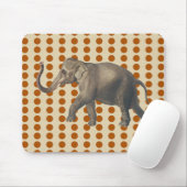 Cinnamon Spice Moods Stippen met olifant Muismat (Met muis)