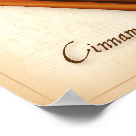 Cinnamon Spice Poster (Hoek)