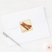 Cinnamon Spice Square Sticker (Envelop)