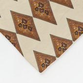 Cinnamon Spice Sugar Sand Tart Kerstkoekje Fleece Deken (Hoek)