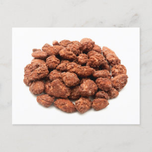 Cinnamon sugared ammond briefkaart
