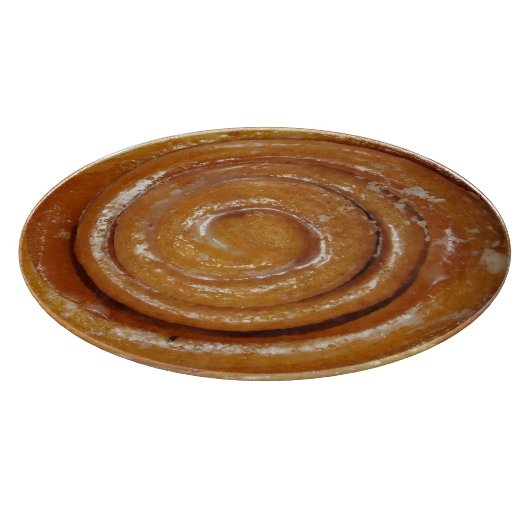 Cinnamon Swirl Glazed Donut Snijplank (Hoek)