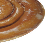 Cinnamon Swirl Glazed Donut Snijplank (Hoek)