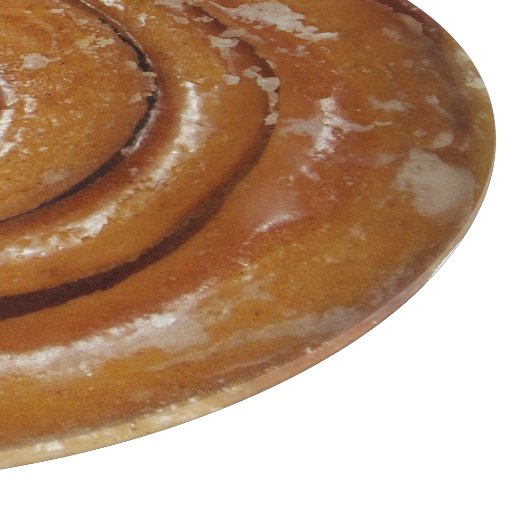 Cinnamon Swirl Glazed Donut Snijplank (Hoek)