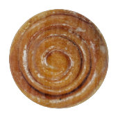 Cinnamon Swirl Glazed Donut Snijplank (Voorkant)
