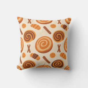 Cinnamon Swirls Gooi Deken - Warm Autumn Kussen