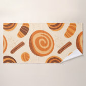 Cinnamon Swirls Handdoek – Warm & Zoet Gezellig Se (Badhanddoek)