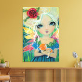 Cinnamon's Fairy Canvas Acryl Kunstwerk Afdruk (Insitu (Woonkamer))