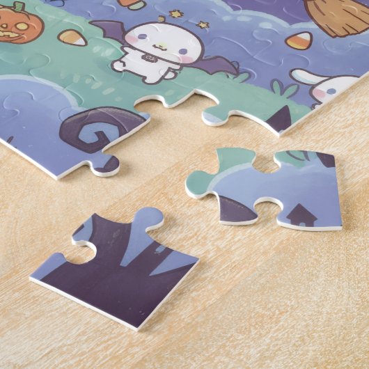 cinnamoroll halloween puzzle set legpuzzel (Zijkant)