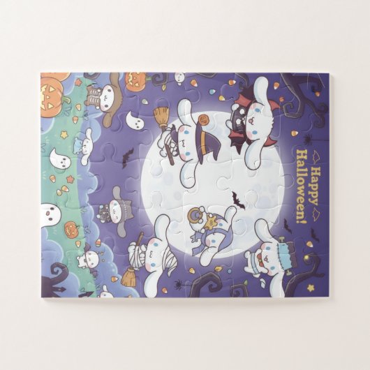 cinnamoroll halloween puzzle set legpuzzel (Horizontaal)