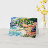 Cinque Terra Monterossa van hierboven Kaart (Gele Bloem)