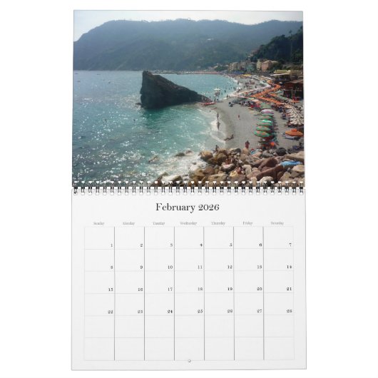 Cinque Terre 2025 Kalender (Feb 2026)