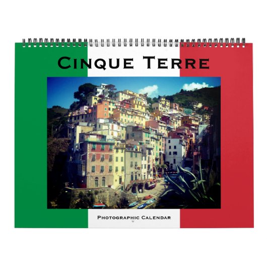 cinque terre 2026 groot kalender (Hoes)
