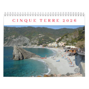 Cinque Terre 2026 kalender