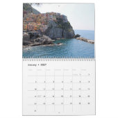 Cinque Terre 2026 kalender (Jan 2027)