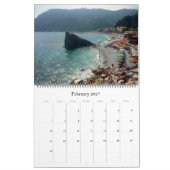 cinque terre 2027 groot kalender (Feb 2027)