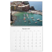 cinque terre 2027 groot kalender (Jan 2027)