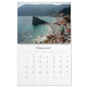 cinque terre 2027 groot kalender (Feb 2027)
